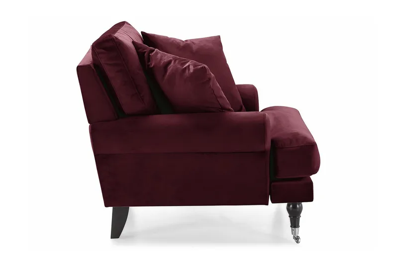 Andrew Sammetsfåtölj - Lila/Krom - Möbler - Vardagsrum - Fåtöljer - Sammetsfåtölj
