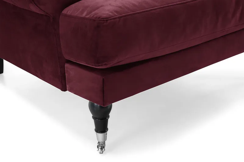 Andrew Sammetsfåtölj - Lila/Krom - Möbler - Vardagsrum - Fåtöljer - Sammetsfåtölj