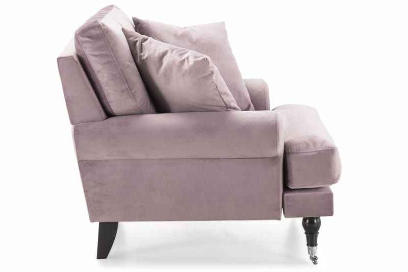 Andrew Sammetsfåtölj - Lila/Krom - Möbler - Vardagsrum - Fåtöljer - Sammetsfåtölj