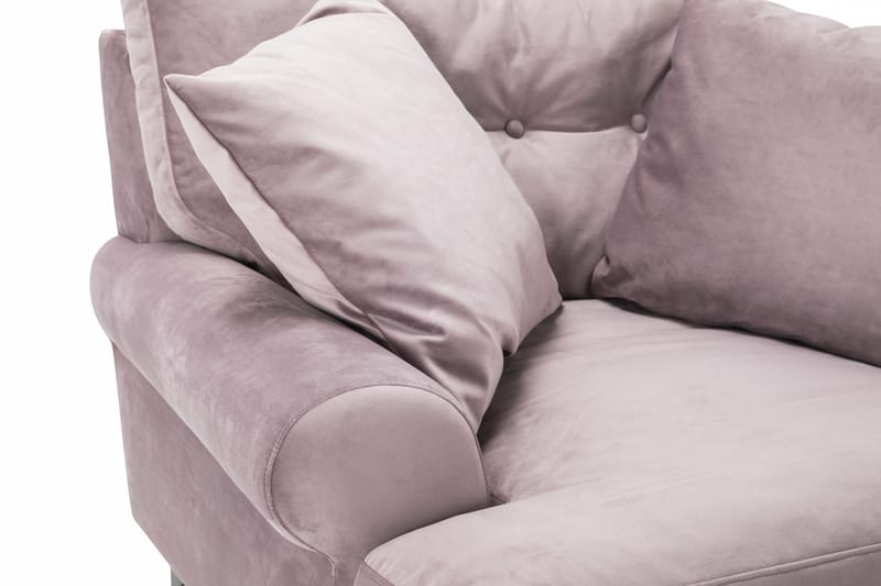 Andrew Sammetsfåtölj - Lila/Krom - Möbler - Vardagsrum - Fåtöljer - Sammetsfåtölj