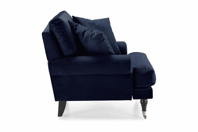 Andrew Sammetsfåtölj - Midnattsblå/Krom - Möbler - Vardagsrum - Fåtöljer - Sammetsfåtölj
