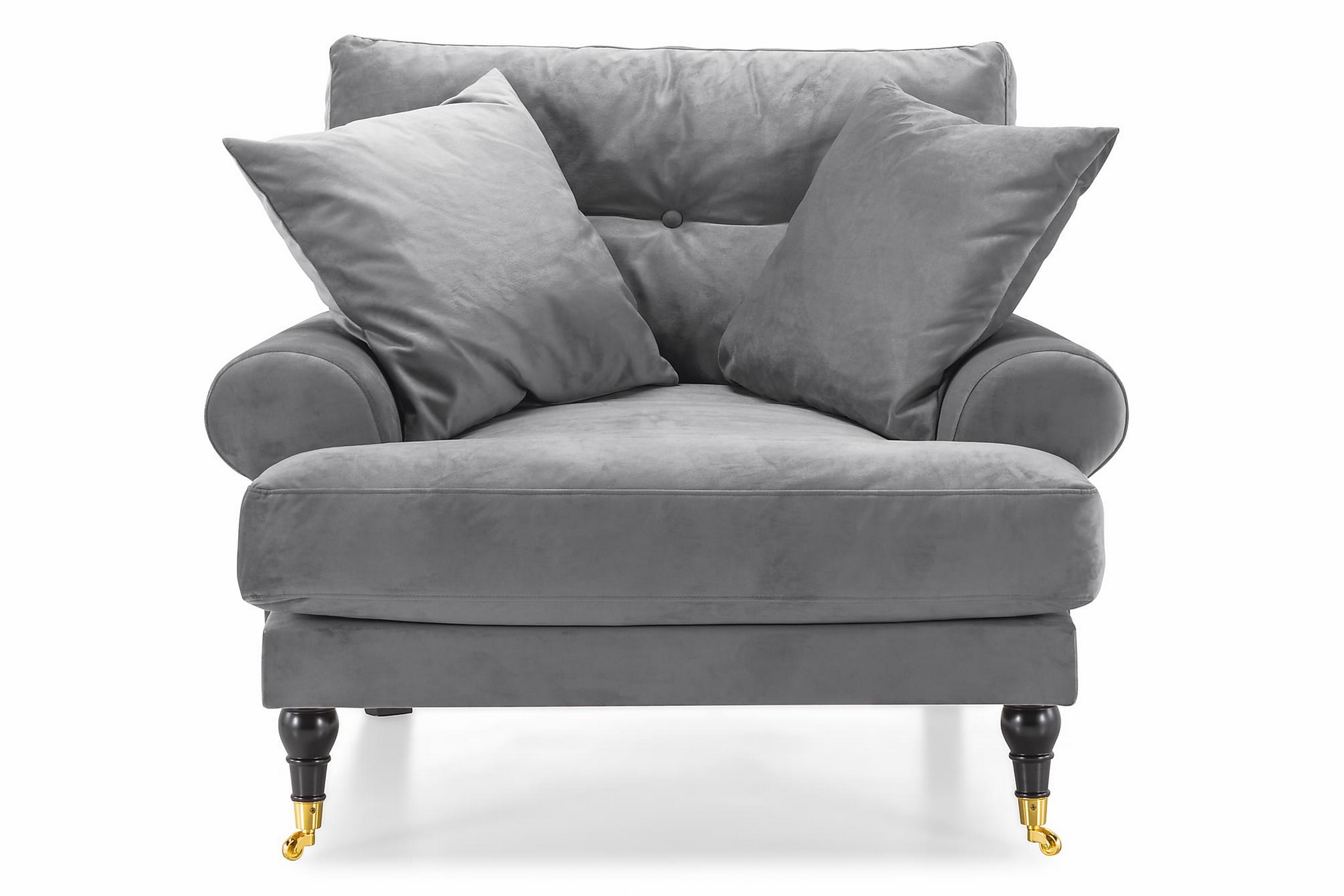 anthony fåtölj manchester turkos/mässing - skräddarsy färg och tyg