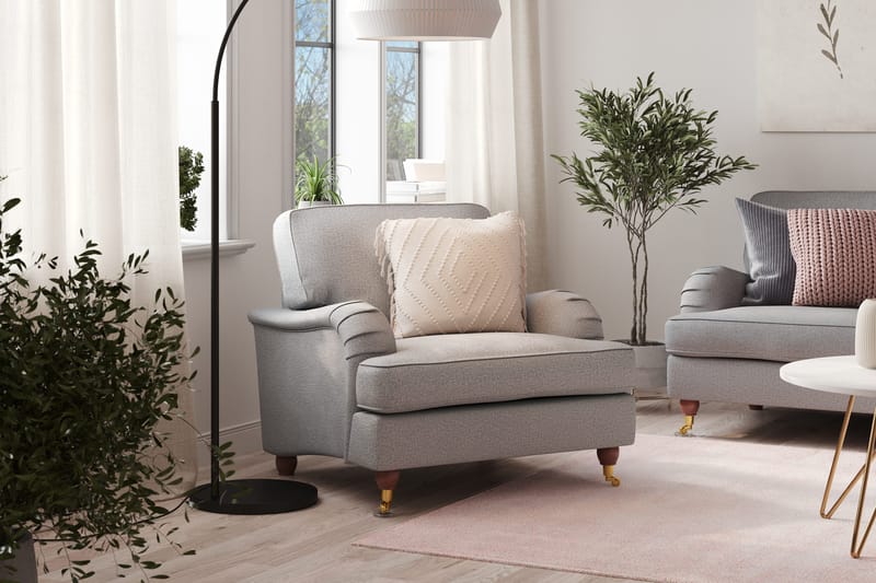 Howard Lyx Fåtölj - Grå - Möbler - Vardagsrum - Fåtöljer - Howard fåtölj