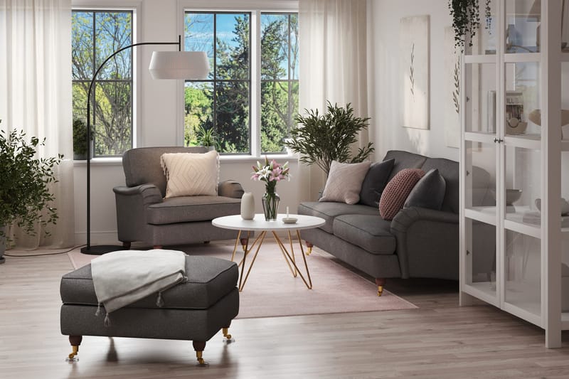 Howard Lyx Fåtölj - Mörkgrå - Möbler - Vardagsrum - Fåtöljer - Howard fåtölj