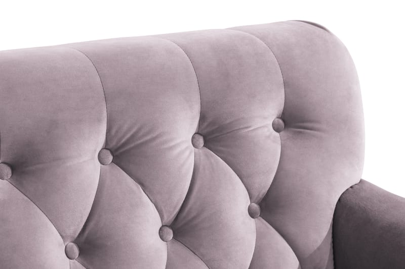 Howard Riviera Fåtölj med Fotpall - Lila - Möbler - Vardagsrum - Fåtöljer - Fåtölj med fotpall