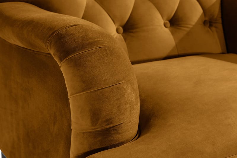 Howard Riviera Sammetsfåtölj - Amber - Möbler - Vardagsrum - Fåtöljer - Howard fåtölj