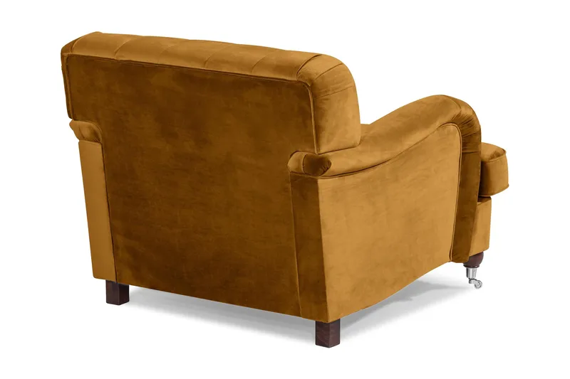 Howard Riviera Sammetsfåtölj - Amber - Möbler - Vardagsrum - Fåtöljer - Howard fåtölj