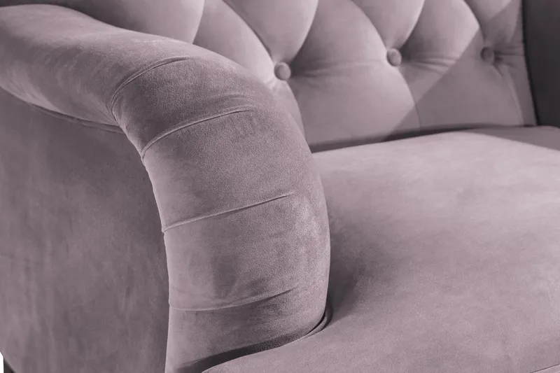 Howard Riviera Sammetsfåtölj - Lila - Möbler - Vardagsrum - Fåtöljer - Howard fåtölj