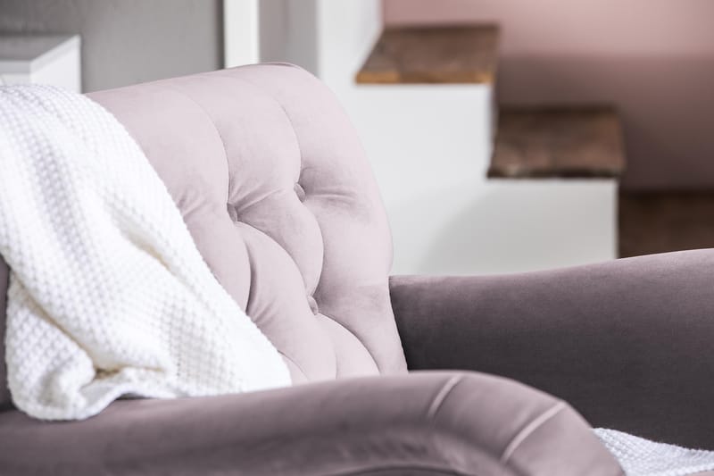 Howard Riviera Sammetsfåtölj - Lila - Möbler - Vardagsrum - Fåtöljer - Howard fåtölj