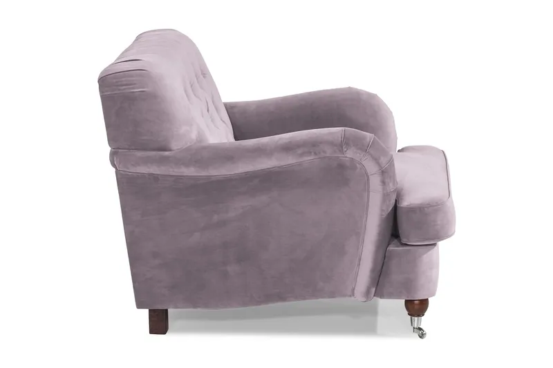 Howard Riviera Sammetsfåtölj - Lila - Möbler - Vardagsrum - Fåtöljer - Howard fåtölj