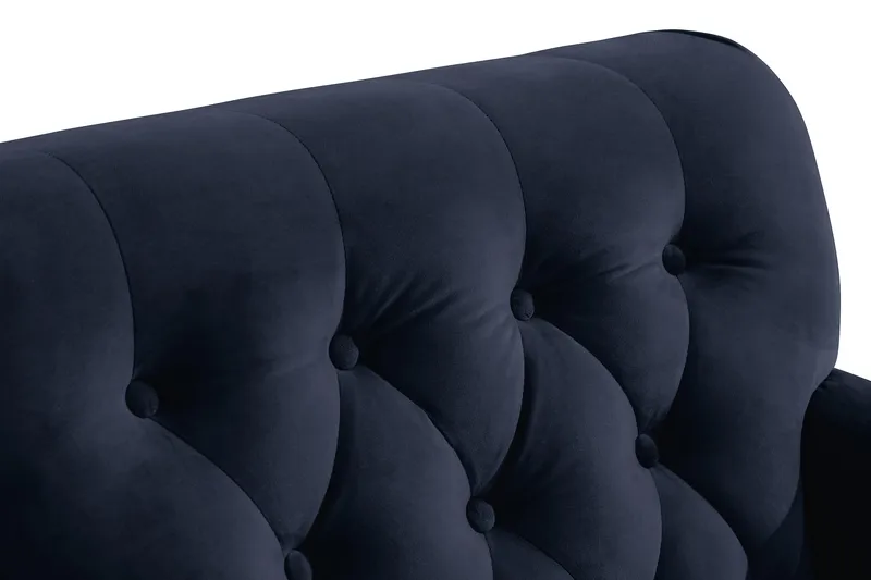 Howard Riviera Sammetsfåtölj - Midnattsblå - Möbler - Vardagsrum - Fåtöljer - Howard fåtölj
