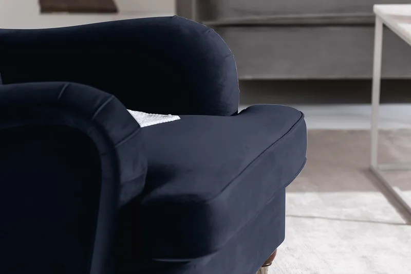 Howard Riviera Sammetsfåtölj - Midnattsblå - Möbler - Vardagsrum - Fåtöljer - Howard fåtölj