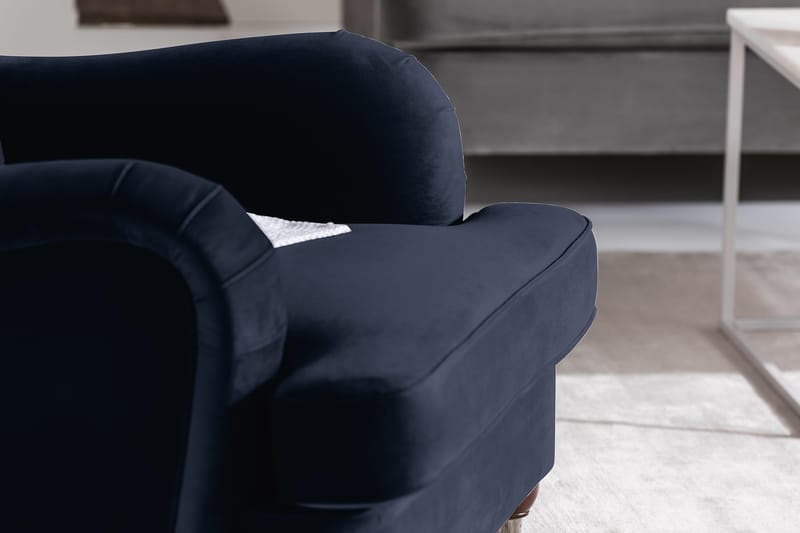 Howard Riviera Sammetsfåtölj - Midnattsblå - Möbler - Vardagsrum - Fåtöljer - Howard fåtölj