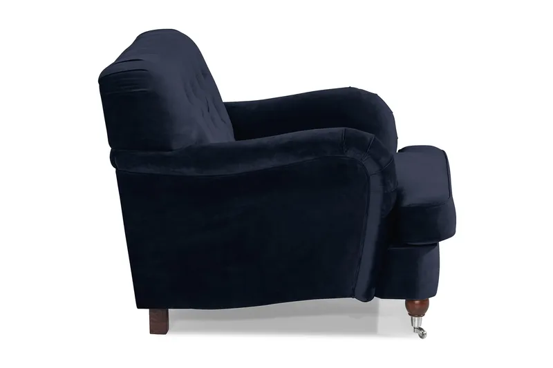 Howard Riviera Sammetsfåtölj - Midnattsblå - Möbler - Vardagsrum - Fåtöljer - Howard fåtölj