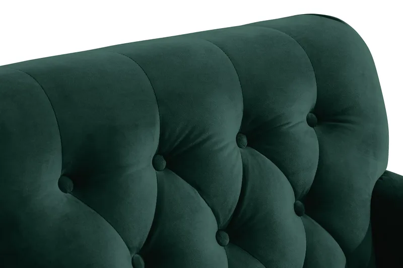 Howard Riviera Sammetsfåtölj - Mörkgrön - Möbler - Vardagsrum - Fåtöljer - Howard fåtölj