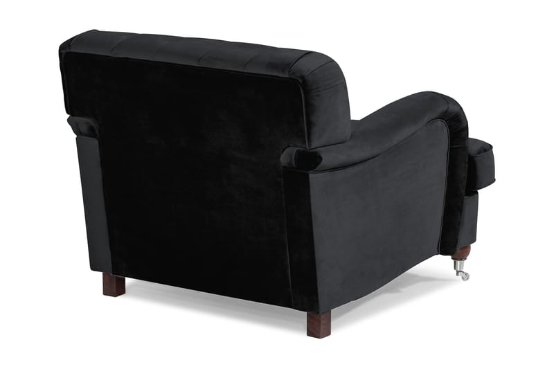 Howard Riviera Sammetsfåtölj - Svart - Möbler - Vardagsrum - Fåtöljer - Howard fåtölj