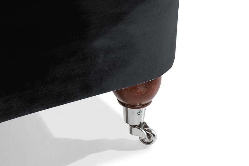 Howard Riviera Sammetsfåtölj - Svart - Möbler - Vardagsrum - Fåtöljer - Howard fåtölj