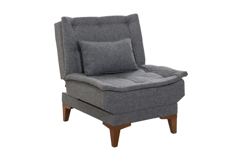 Hunterville Fåtölj, Mörkgrå