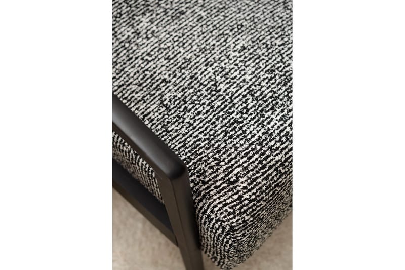 Illen Öronlappsfåtölj - Svart/Vit - Möbler - Vardagsrum - Fåtöljer - Öronlappsfåtölj