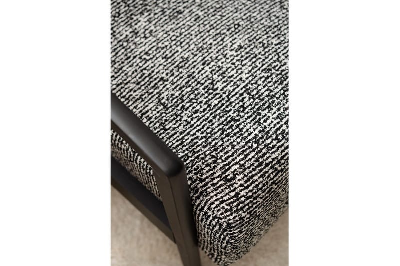 Illen Öronlappsfåtölj - Svart/Vit - Möbler - Vardagsrum - Fåtöljer
