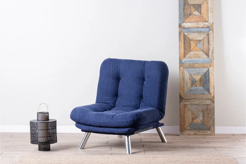 Janiece Fåtölj - Marinblå - Möbler - Vardagsrum - Fåtöljer