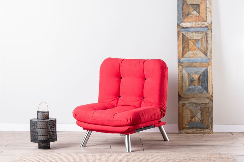 Janiece Fåtölj - Röd - Möbler - Vardagsrum - Fåtöljer - Fåtölj utan armstöd