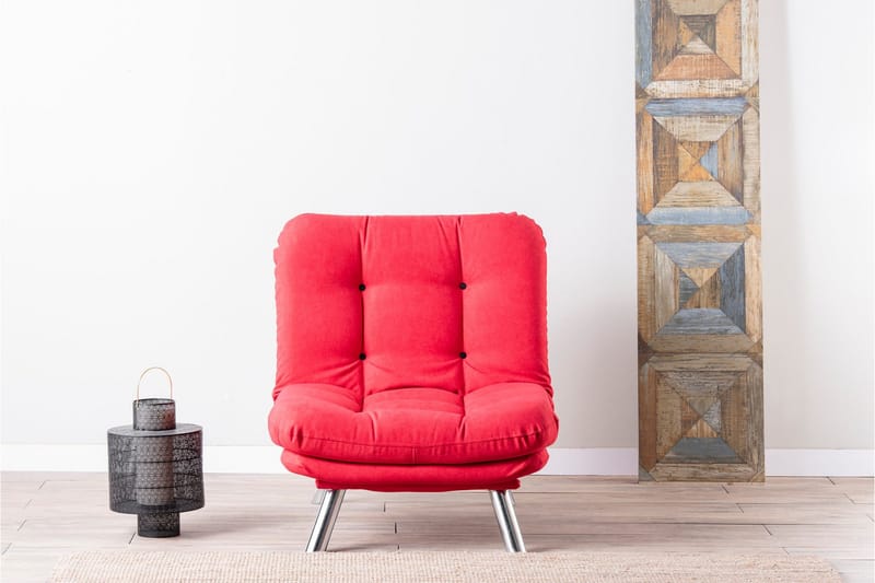 Janiece Fåtölj - Röd - Möbler - Vardagsrum - Fåtöljer - Bäddfåtöljer