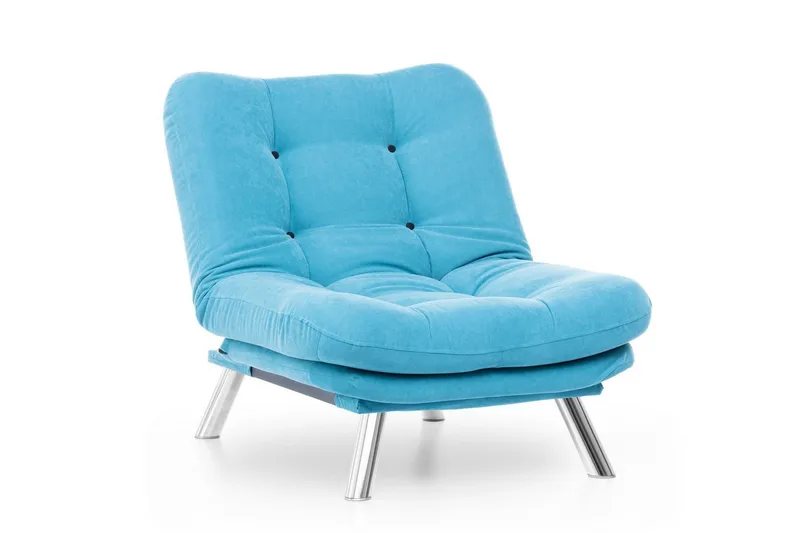 Janiece Fåtölj - Turkos - Möbler - Vardagsrum - Fåtöljer - Fåtölj utan armstöd