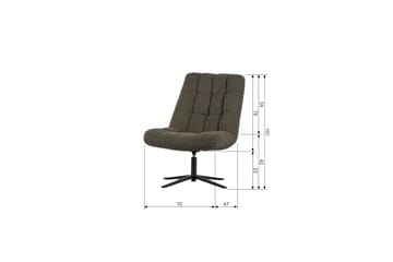 Job Loungefåtölj - Grön - Möbler - Vardagsrum - Fåtöljer
