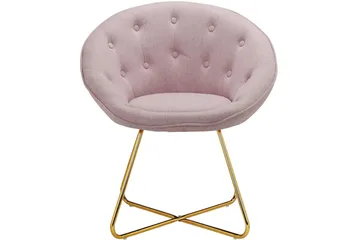 Junpeyah Loungefåtölj - Rosa - Möbler - Vardagsrum - Fåtöljer