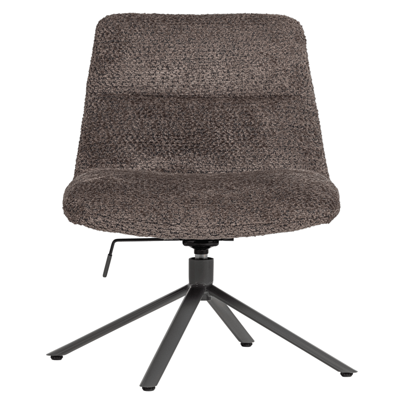 Justerbar Snurrfåtölj Soren - Brun - Möbler - Vardagsrum - Fåtöljer - Seniorfåtölj