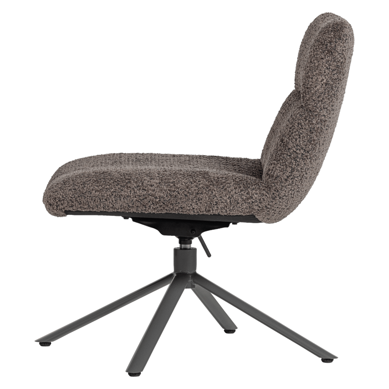 Justerbar Snurrfåtölj Soren - Brun - Möbler - Vardagsrum - Fåtöljer - Seniorfåtölj