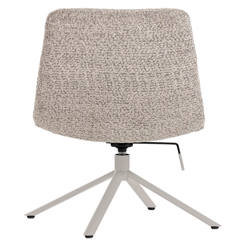 Justerbar Snurrfåtölj Soren - Grå - Möbler - Vardagsrum - Fåtöljer - Fåtölj utan armstöd