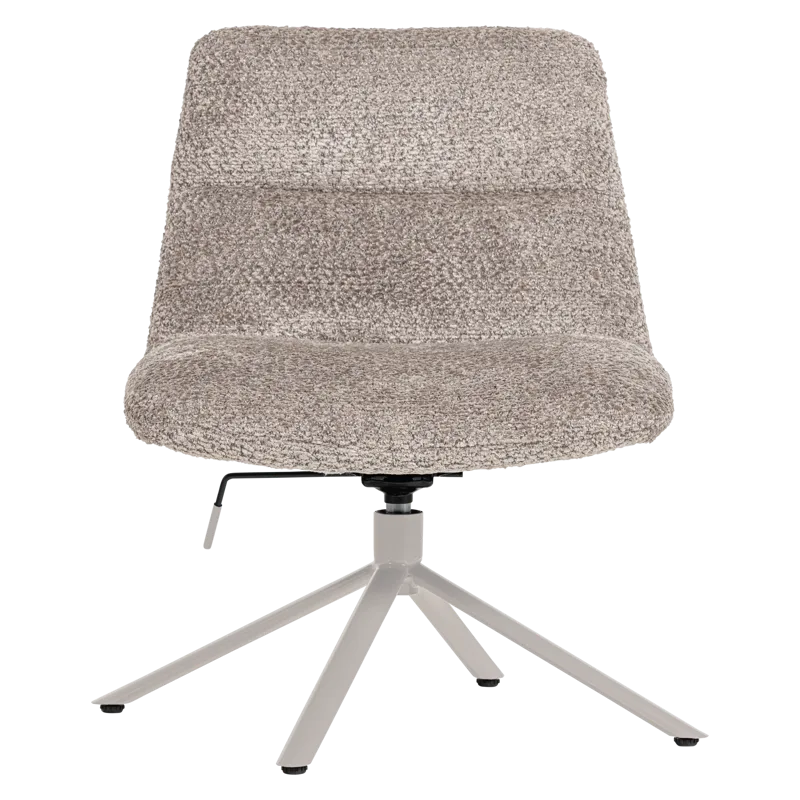 Justerbar Snurrfåtölj Soren - Grå - Möbler - Vardagsrum - Fåtöljer - Fåtölj utan armstöd