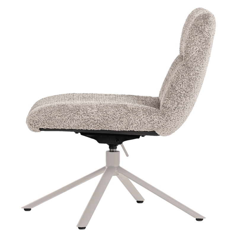 Justerbar Snurrfåtölj Soren - Grå - Möbler - Vardagsrum - Fåtöljer - Seniorfåtölj