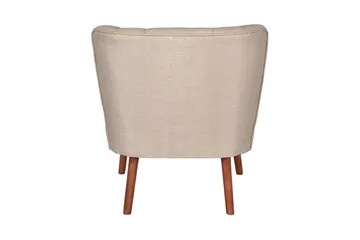 Indumati Fåtölj - Beige - Möbler - Vardagsrum - Fåtöljer - Fåtölj utan armstöd