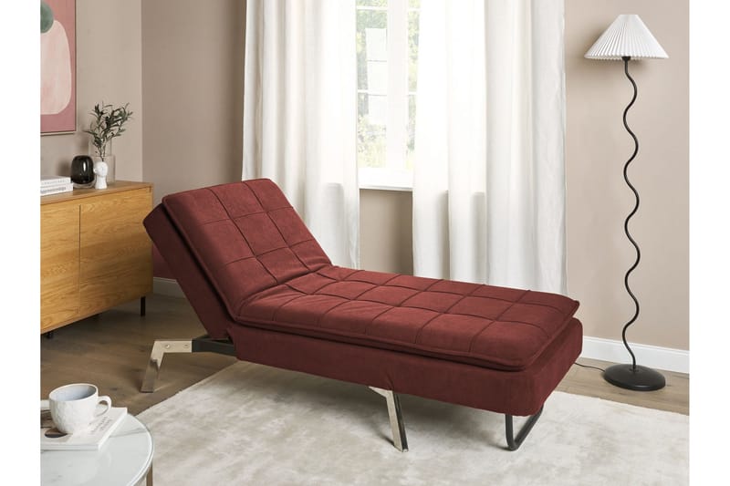 Karyne Schäslong 179 cm - Red - Möbler - Vardagsrum - Fåtöljer - Schäslongfåtöljer & divanfåtöljer