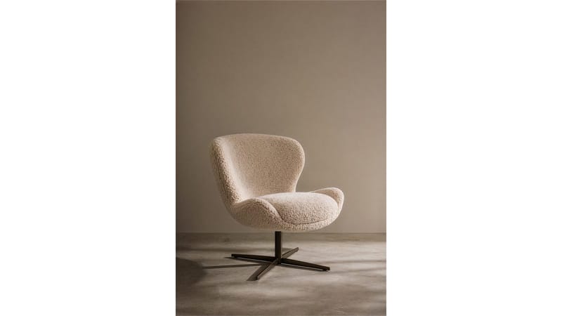 Kevlor Snurrfåtölj - Beige - Möbler - Vardagsrum - Fåtöljer - Biofåtöljer & reclinerfåtöljer