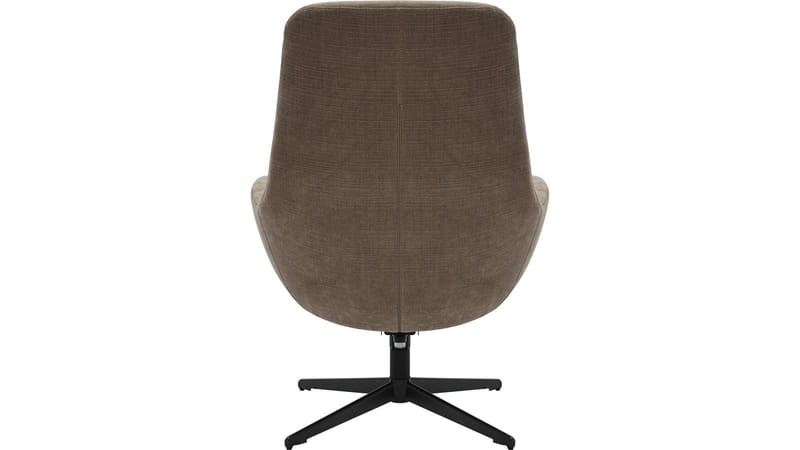 Kiresto Fåtölj med pall snurrfunktion - Grå - Möbler - Vardagsrum - Fåtöljer - Biofåtöljer & reclinerfåtöljer