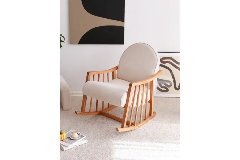 Klea Fåtölj - Vit - Möbler - Vardagsrum - Stolar & sittmöbler - Snurrstolar & gungstolar
