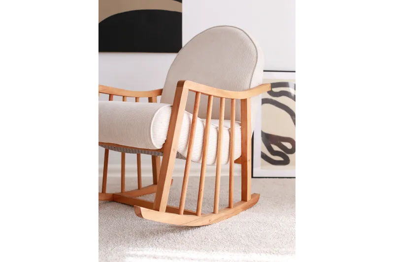 Klea Fåtölj - Vit - Möbler - Vardagsrum - Stolar & sittmöbler - Snurrstolar & gungstolar