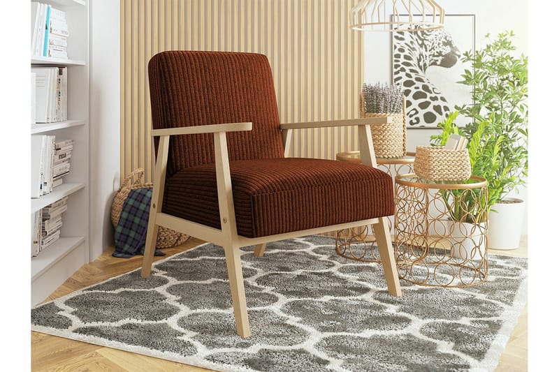 Knocklong Fåtölj - Brun - Möbler - Vardagsrum - Fåtöljer