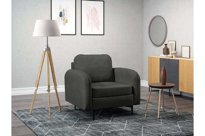Knocklong Fåtölj Dark grey - Möbler - Vardagsrum - Fåtöljer