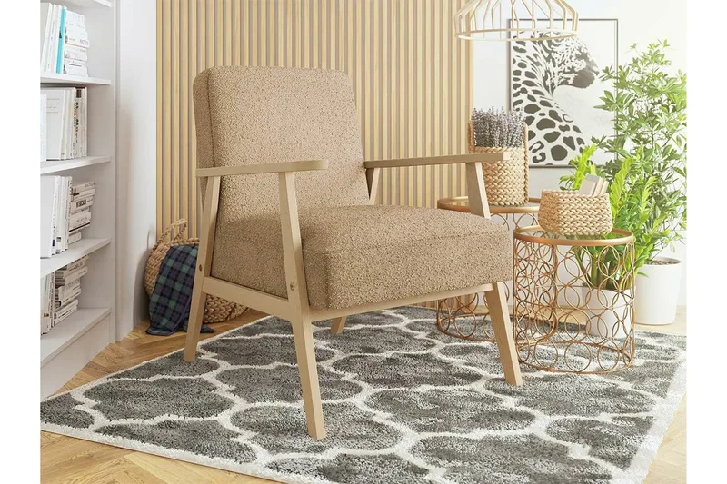 Knocklong Fåtölj Light brown - Möbler - Vardagsrum - Fåtöljer