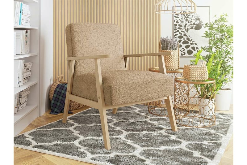 Knocklong Fåtölj Light brown - Möbler - Vardagsrum - Fåtöljer