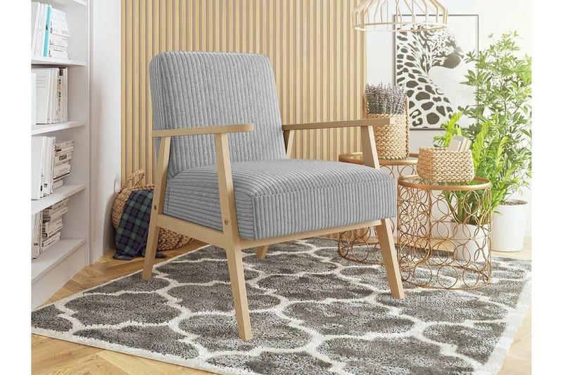 Knocklong Fåtölj Light Grey/Beige - Möbler - Vardagsrum - Fåtöljer