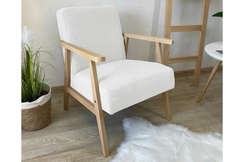 Knocklong Fåtölj White - Möbler - Vardagsrum - Fåtöljer