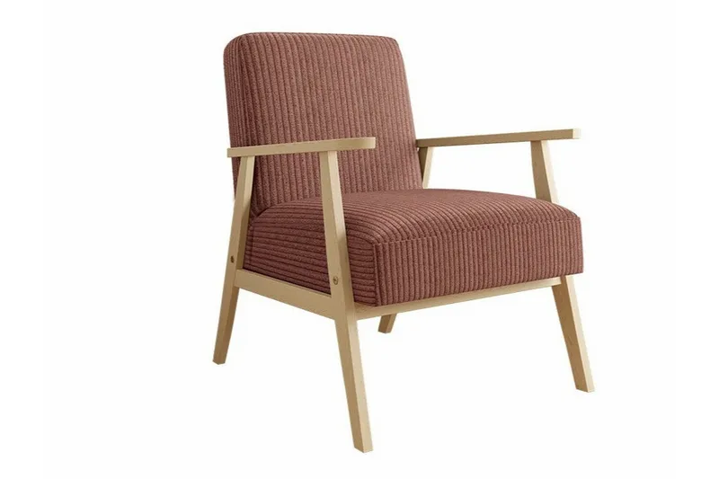 Knocklong Fåtölj Pink/Brown