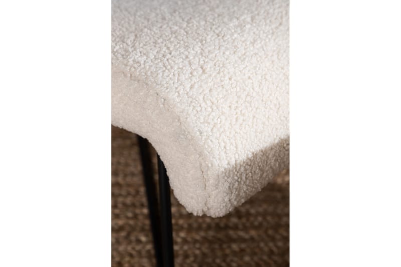 Laconia Fåtölj - Vit - Möbler - Vardagsrum - Fåtöljer - Fåtölj med fotpall