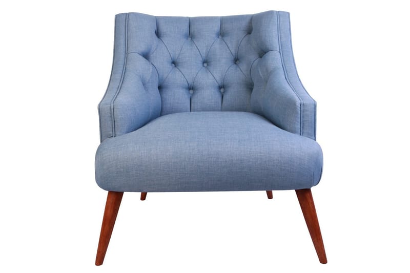 Lamonti Fåtölj - Indigoblå/Natur - Möbler - Vardagsrum - Fåtöljer